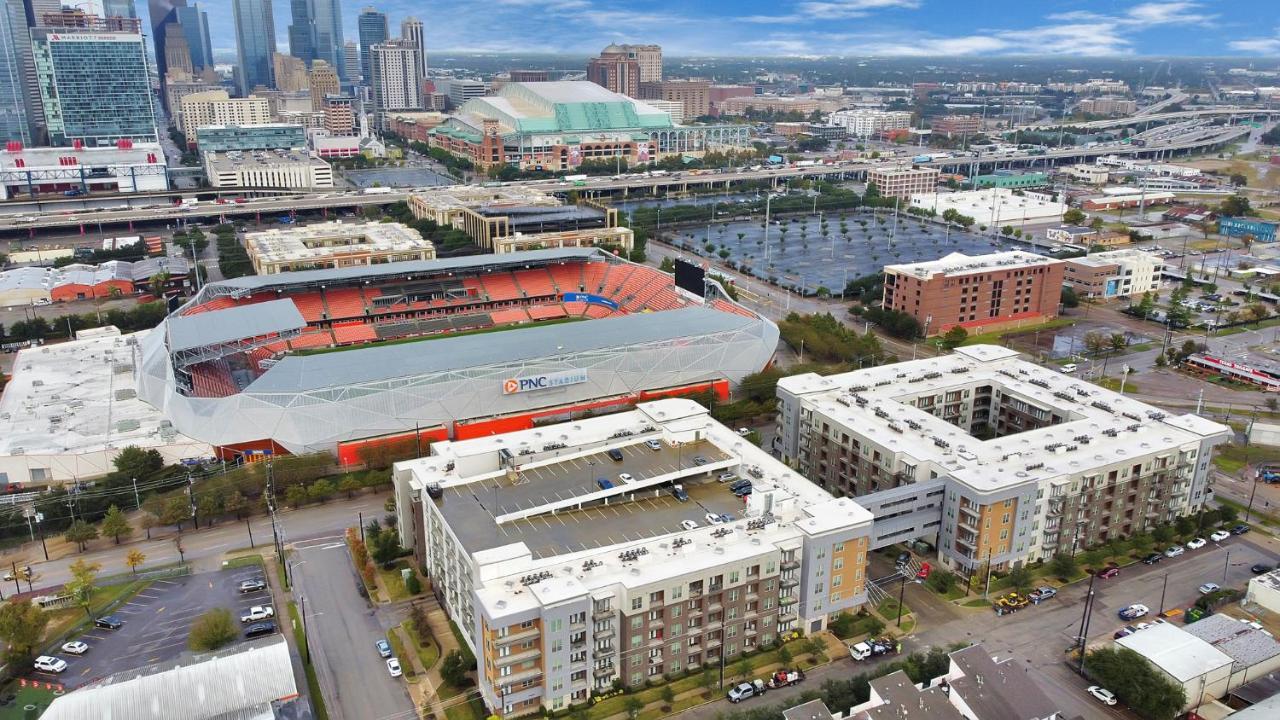 U1 Penthouse Downtown Houston Rental Car Available Apt 1Br 1Bth Gym Sleep Good 외부 사진