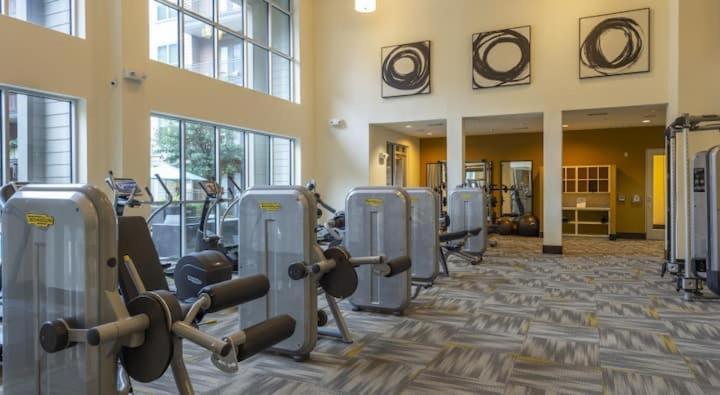 U1 Penthouse Downtown Houston Rental Car Available Apt 1Br 1Bth Gym Sleep Good 외부 사진